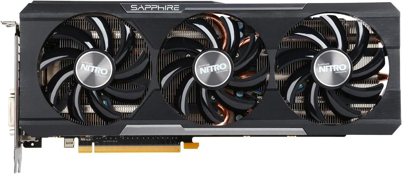 Alt view image 4 of 6 - SAPPHIRE NITRO Radeon R9 390 8GB GDDR5 PCI Express 3.0 x16 Graphics Card 100382NTOC-2L