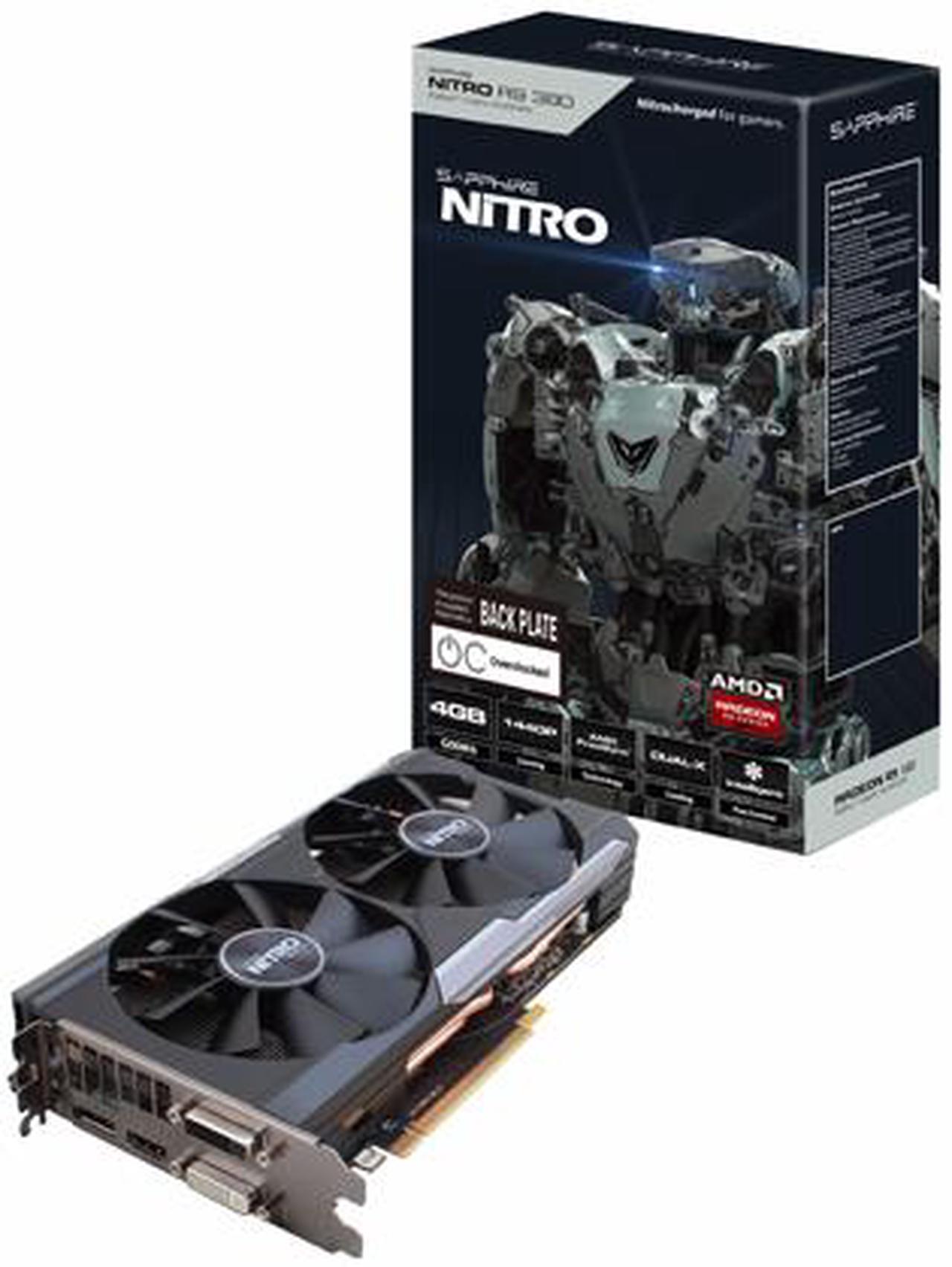 Alt view image 6 of 6 - SAPPHIRE NITRO Radeon R9 380 4GB GDDR5 PCI Express 3.0 x16 Graphics Card 100384NT4GOC-2L