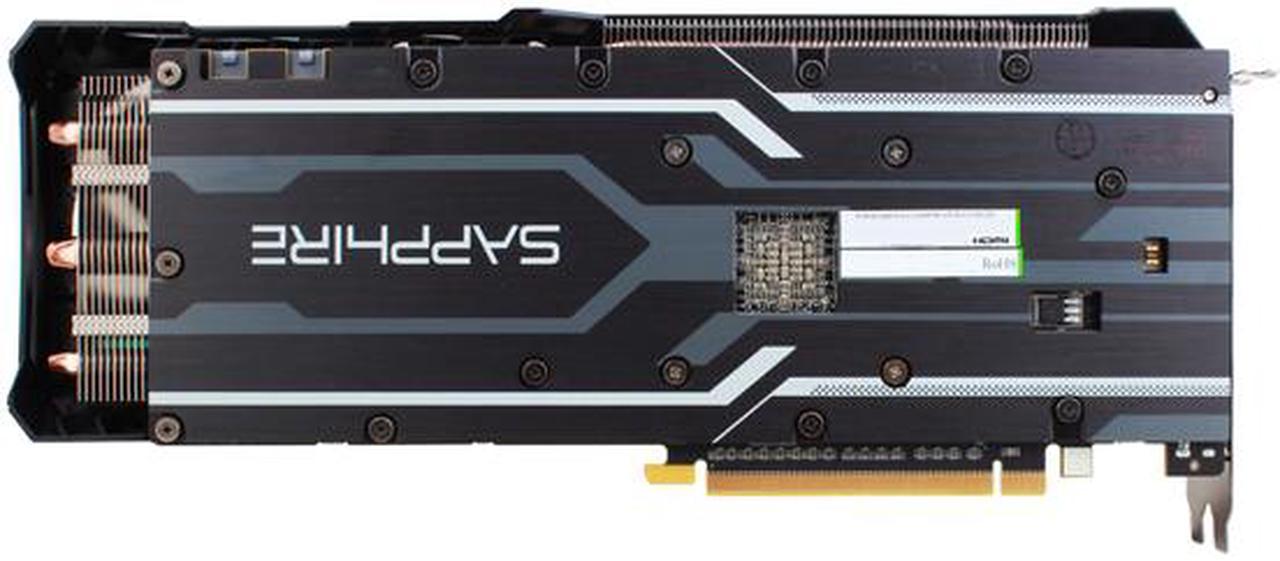 Alt view image 4 of 6 - SAPPHIRE Tri-X Radeon R9 390X 8GB GDDR5 PCI Express 3.0 CrossFireX Support OC Version w/ backplate (UEFI) Video Card 100381OC-2L