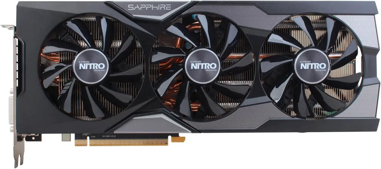 Alt view image 3 of 6 - SAPPHIRE NITRO Radeon R9 Fury 4GB HBM PCI Express 3.0 x16 Graphics Card 100379NTOCSR