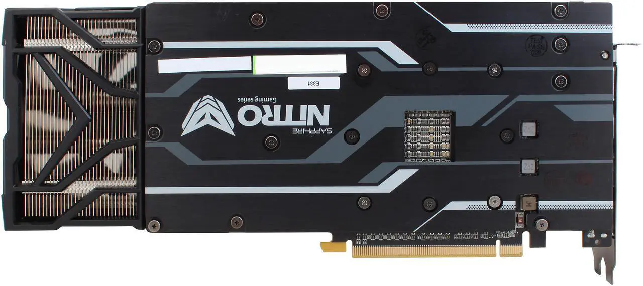 Alt view image 4 of 6 - SAPPHIRE NITRO Radeon R9 Fury 4GB HBM PCI Express 3.0 x16 Graphics Card 100379NTOCSR