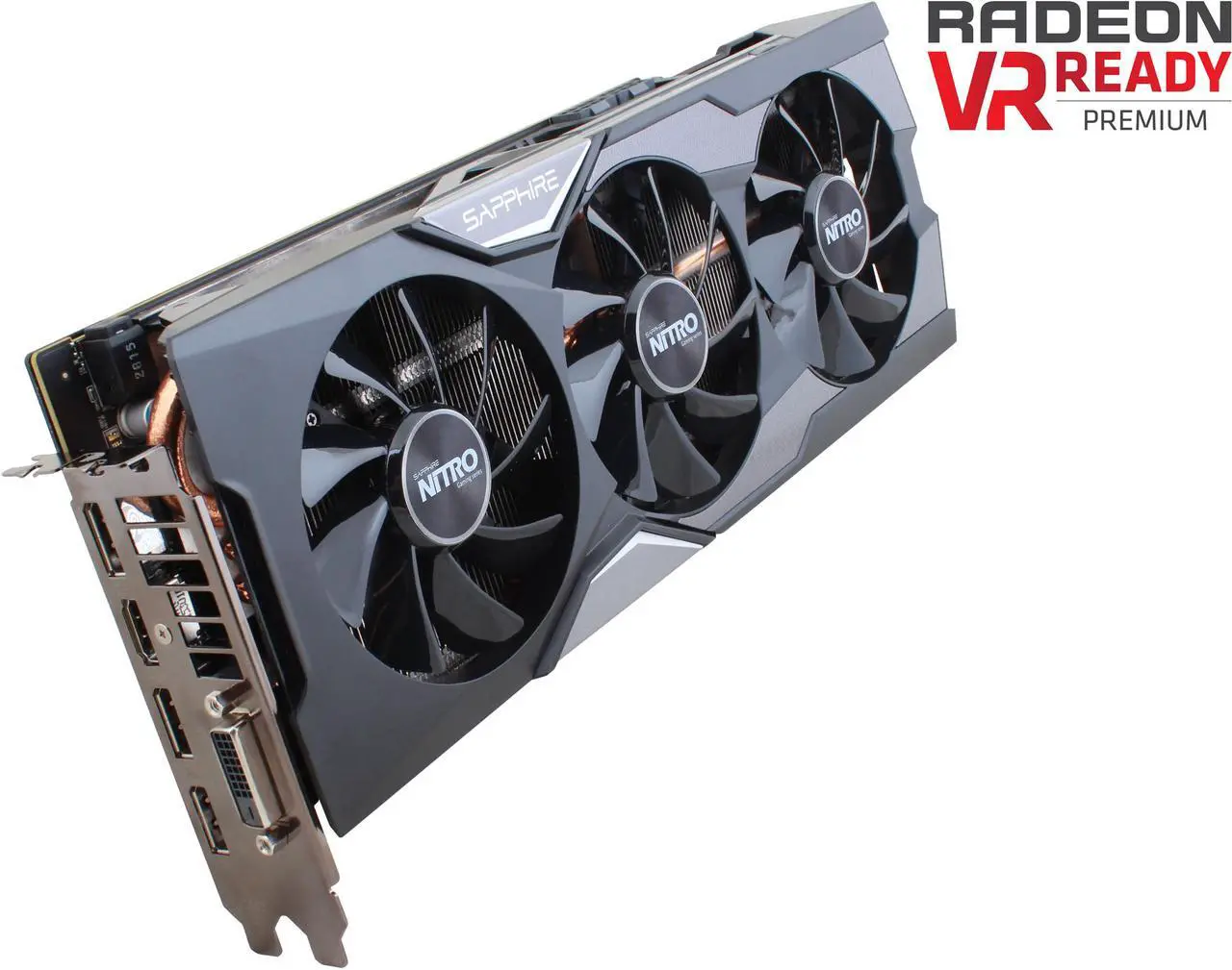 Main image of SAPPHIRE NITRO Radeon R9 Fury 4GB HBM PCI Express 3.0 x16 Graphics Card 100379NTOCSR