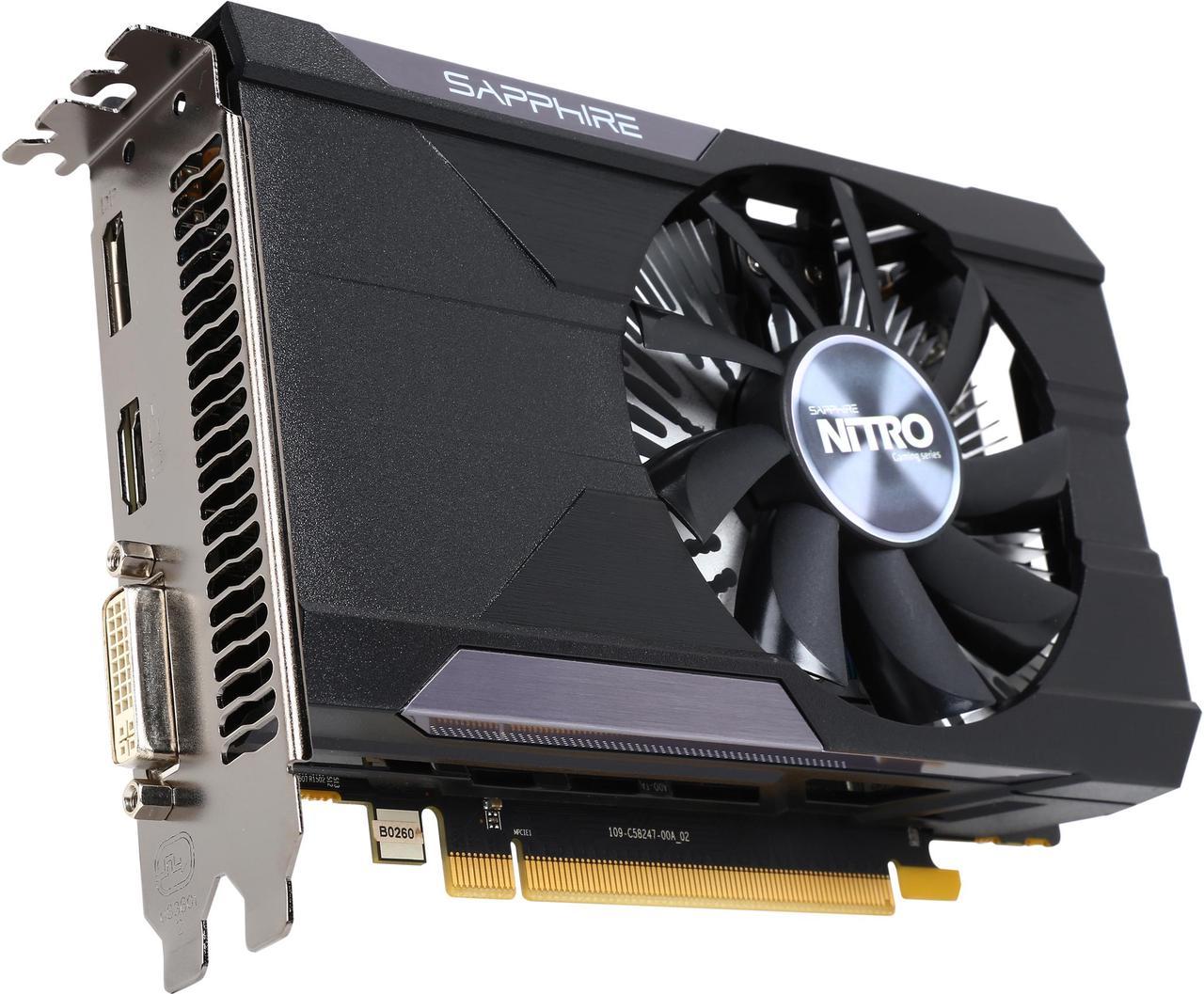 SAPPHIRE NITRO Radeon R7 360 2GB GDDR5 PCI Express 3.0 CrossFireX Support Video Card 100388NTOC-2L