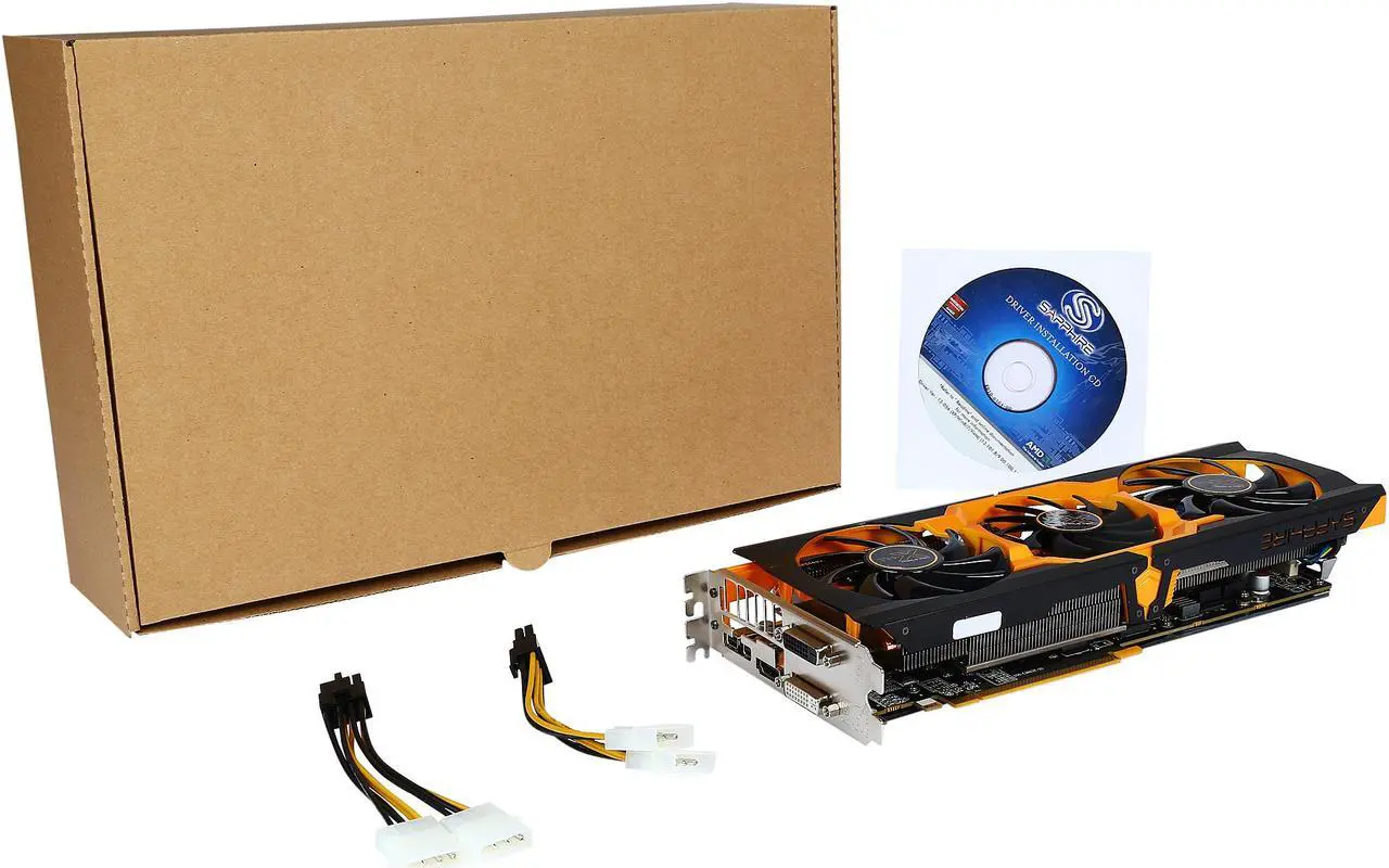 Alt view image 7 of 6 - SAPPHIRE Radeon R9 280X 100363-4L 3GB 384-Bit GDDR5 PCI Express 3.0 CrossFireX Support Video Card Tri-X OC version - Certified Refurbished