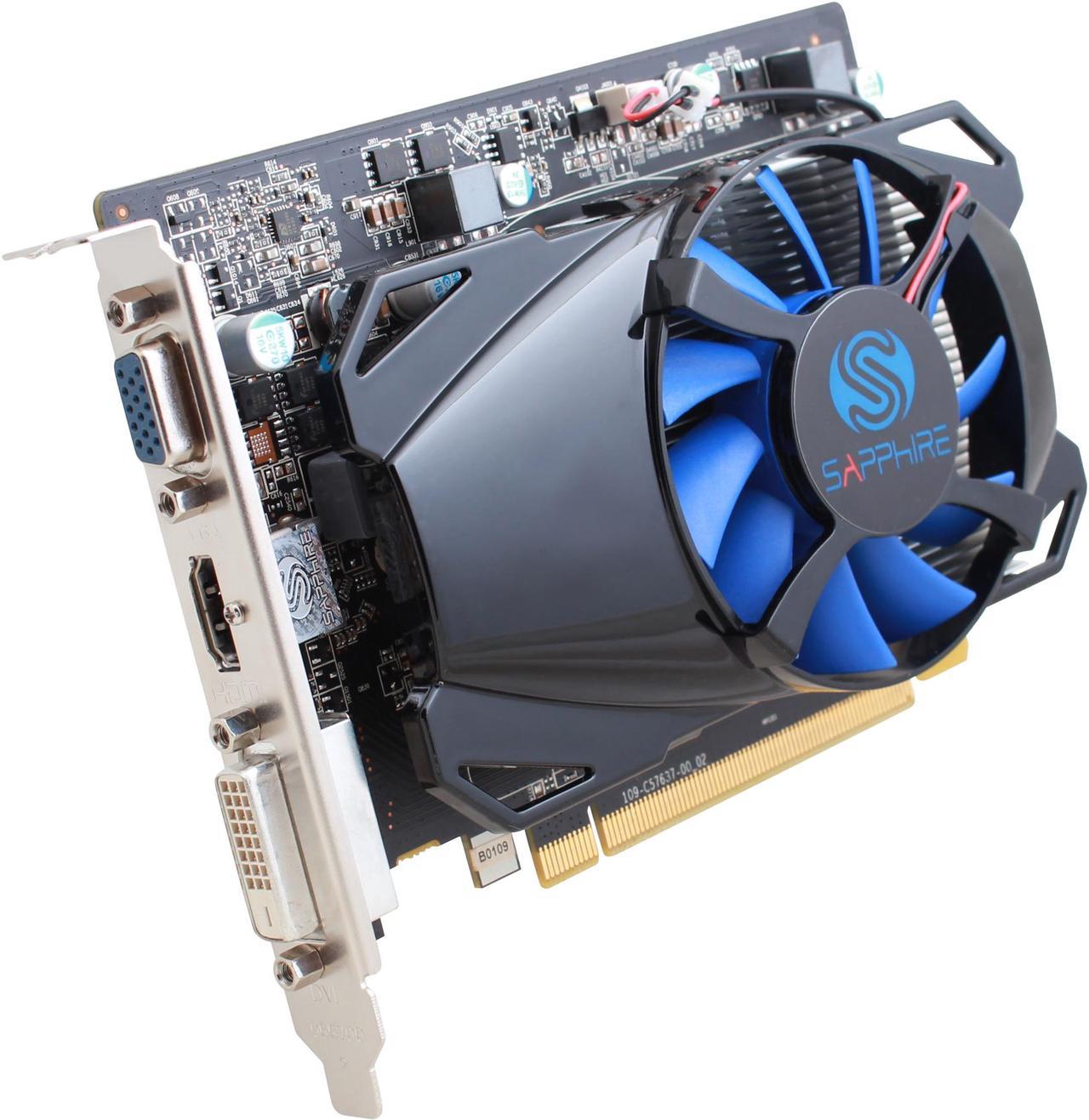 SAPPHIRE Radeon R7 350 2GB DDR5 PCI Express 3.0 x16 CrossFireX Support ATX Video Card 100385L