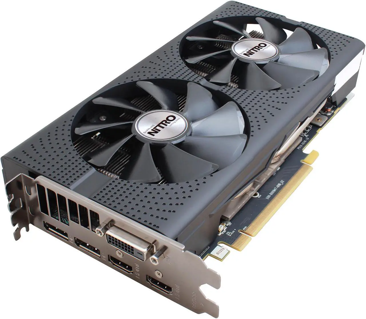 Alt view image 2 of 4 - SAPPHIRE NITRO Radeon RX 480 8GB GDDR5 PCI Express 3.0 CrossFireX Support Graphics Card 100406NT8GOCL