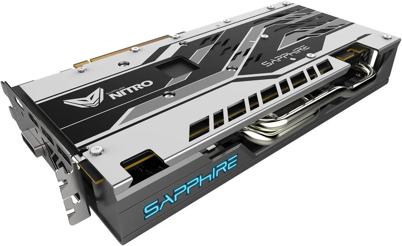 Alt view image 4 of 5 - Sapphire NITRO+ Radeon RX 580 8GB GDDR5 PCI-E Dual HDMI / DVI-D / Dual DP w/ Backplate Limited Edition (UEFI), 100411NT+8GSR