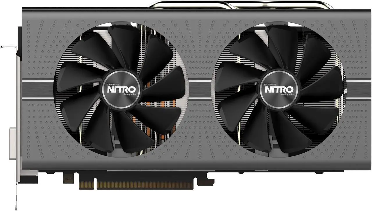 Alt view image 2 of 5 - Sapphire NITRO+ Radeon RX 580 8GB GDDR5 PCI-E Dual HDMI / DVI-D / Dual DP w/ Backplate Limited Edition (UEFI), 100411NT+8GSR