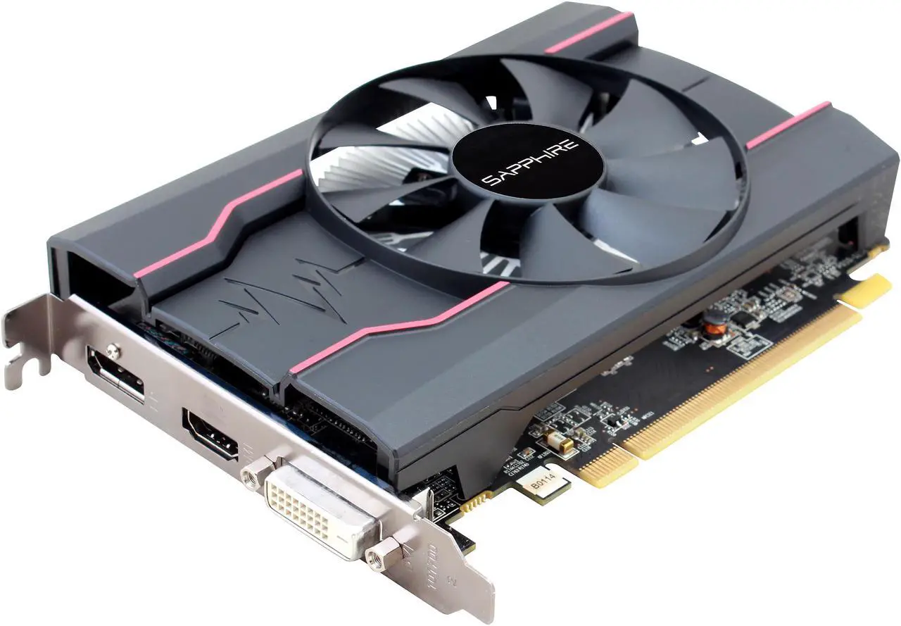 Alt view image 2 of 7 - SAPPHIRE Radeon RX 550 DirectX 12 100414P4GL 4GB 128-Bit GDDR5 Video Card