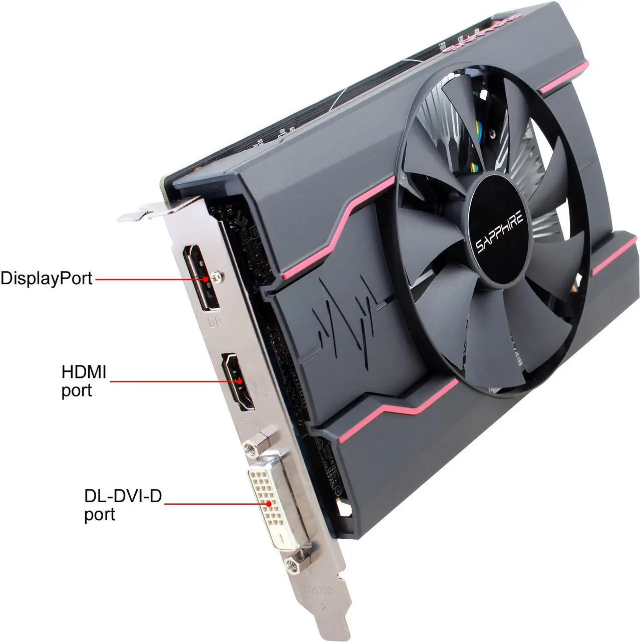 Alt view image 5 of 7 - SAPPHIRE Radeon RX 550 DirectX 12 100414P4GL 4GB 128-Bit GDDR5 Video Card