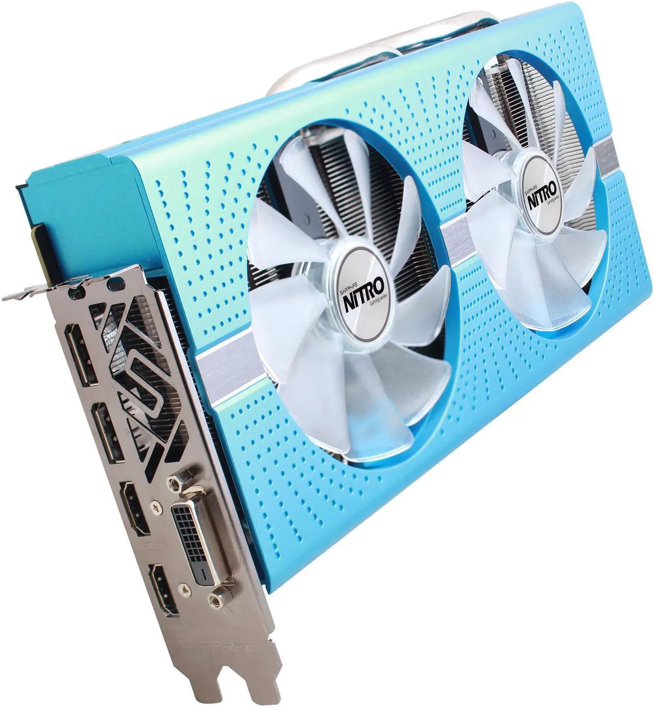 Alt view image 2 of 5 - Sapphire Radeon NITRO+ RX 580 8GB GDDR5 PCI-E Dual HDMI / DVI-D / Dual DP w/ Backplate SPECIAL EDITION (UEFI), 100411NT+8GSEL
