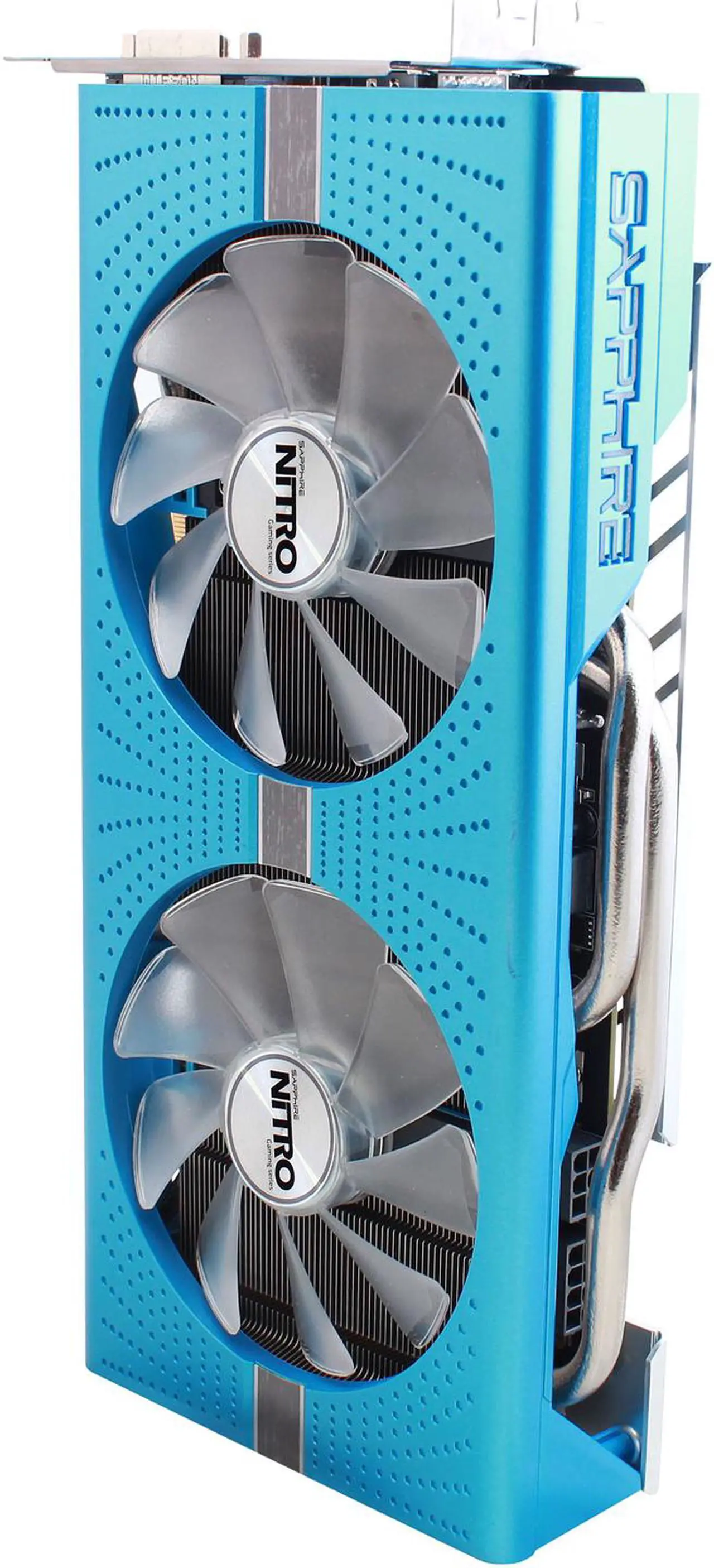 Alt view image 3 of 5 - Sapphire Radeon NITRO+ RX 580 8GB GDDR5 PCI-E Dual HDMI / DVI-D / Dual DP w/ Backplate SPECIAL EDITION (UEFI), 100411NT+8GSEL