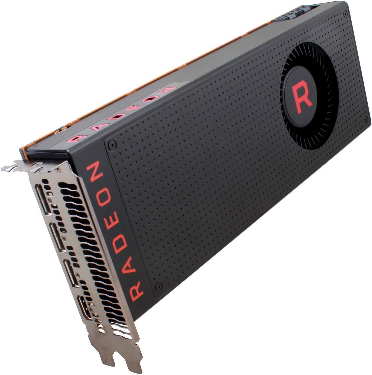 Alt view image 2 of 7 - SAPPHIRE Radeon RX Vega 56 8GB HBM2 CrossFireX Support ATX Graphics Card 100420L