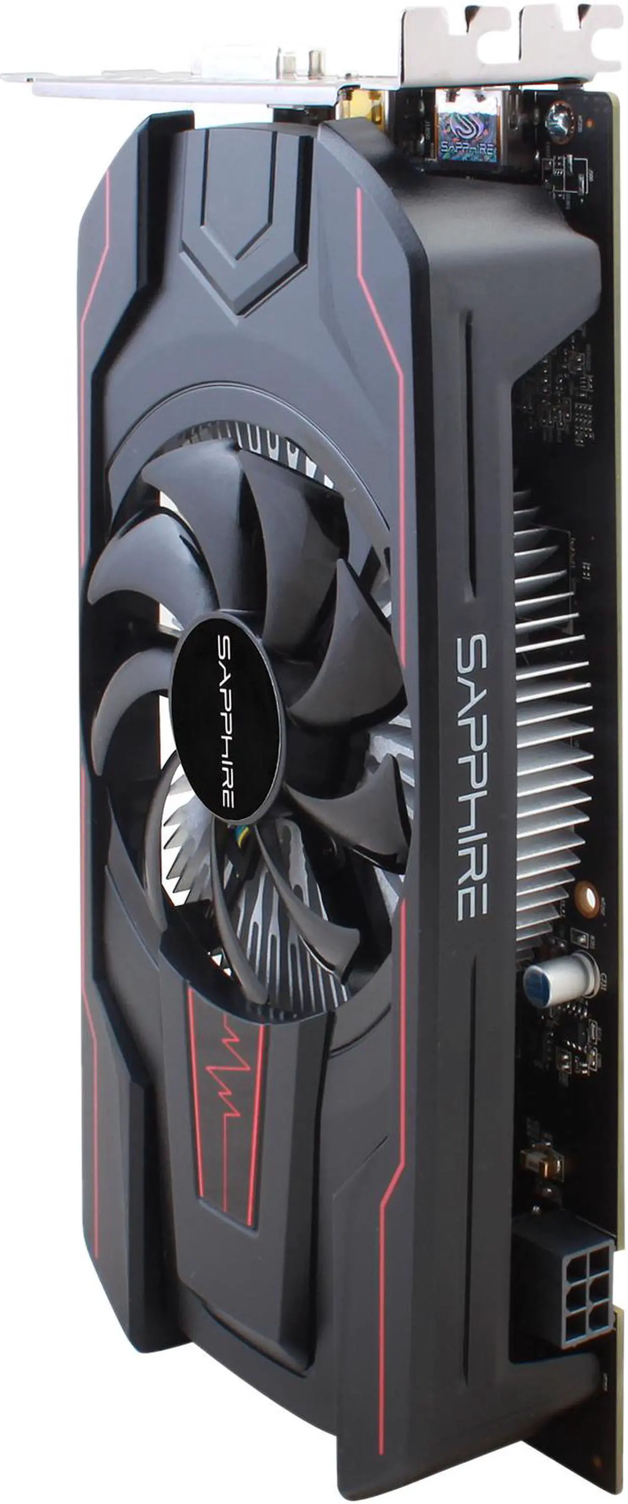 Alt view image 5 of 9 - Sapphire PULSE Radeon RX 560 14CU 4GB GDDR5 PCI-E HDMI / DVI-D / DP OC Version (UEFI)