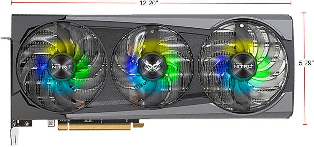 Alt view image 2 of 7 - SAPPHIRE NITRO+ Radeon RX 6800 XT SE Gaming Graphics Card with 16GB GDDR6, AMD RDNA 2 (11304-01-20G)