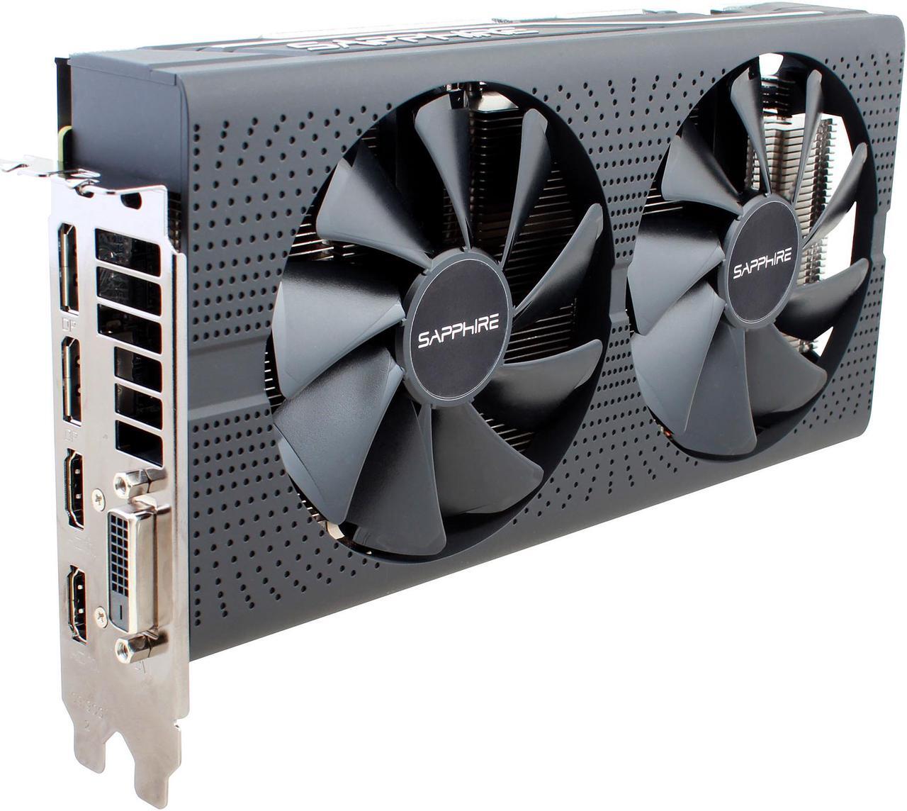 Alt view image 3 of 9 - SAPPHIRE PULSE Radeon RX 580 8GB GDDR5 PCI Express 3.0 x16 CrossFireX Support ATX Graphics Card 11265-05-20T