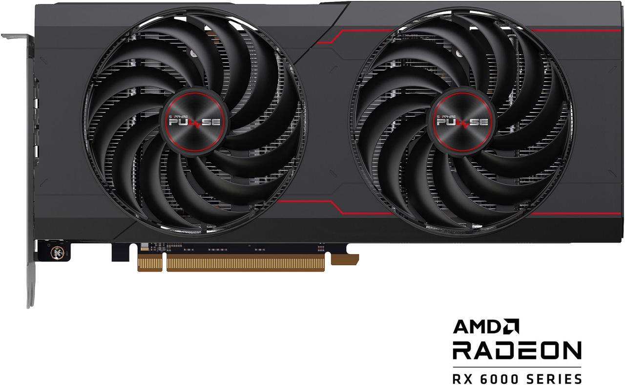 Alt view image 2 of 6 - SAPPHIRE PULSE Radeon RX 6700 10GB GDDR6 PCI Express 4.0 ATX Graphics Card 11321-02-20G