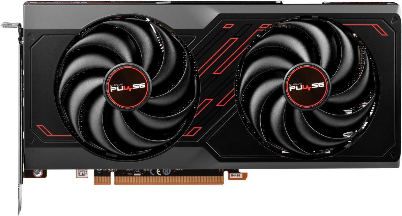 SAPPHIRE PULSE Radeon RX 7600 8GB GDDR6 PCI Express 4.0 x8 ATX Video Card 11324-01-20G