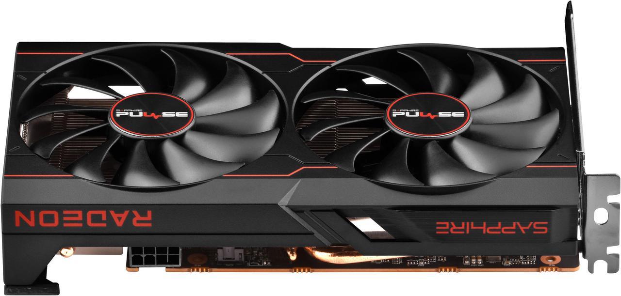 Sapphire Pulse AMD Radeon™ RX 6500 XT Gaming OC 8GB GDDR6 HDMI / DP  PCI Express 4.0 ATX Video Card 11314-08-20G