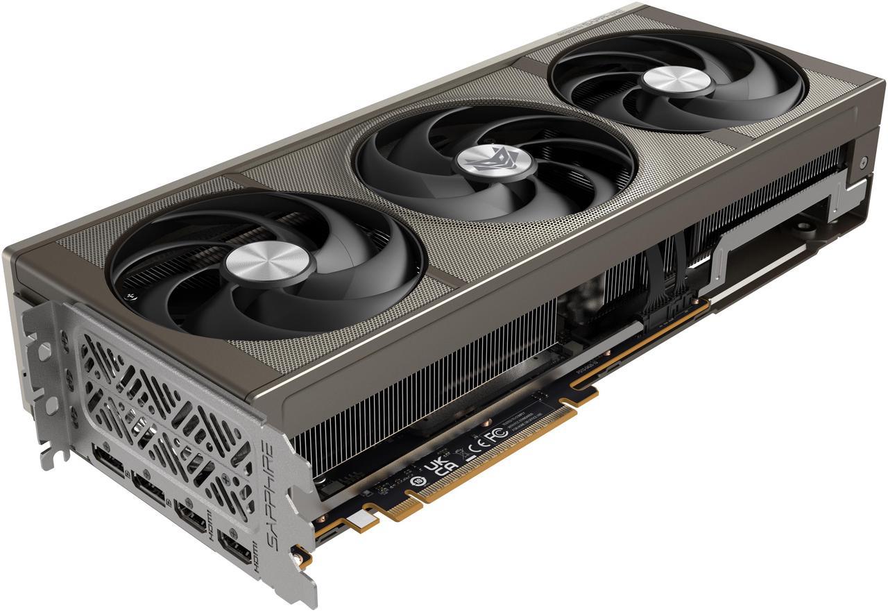 Alt view image 2 of 8 - SAPPHIRE NITRO+ Radeon RX 9070 XT 16GB GDDR6 PCI Express 5.0 x16 ATX Graphics Card 11348-01-20G