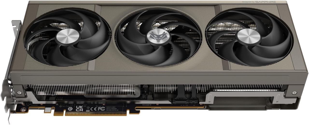 Alt view image 4 of 8 - SAPPHIRE NITRO+ Radeon RX 9070 XT 16GB GDDR6 PCI Express 5.0 x16 ATX Graphics Card 11348-01-20G