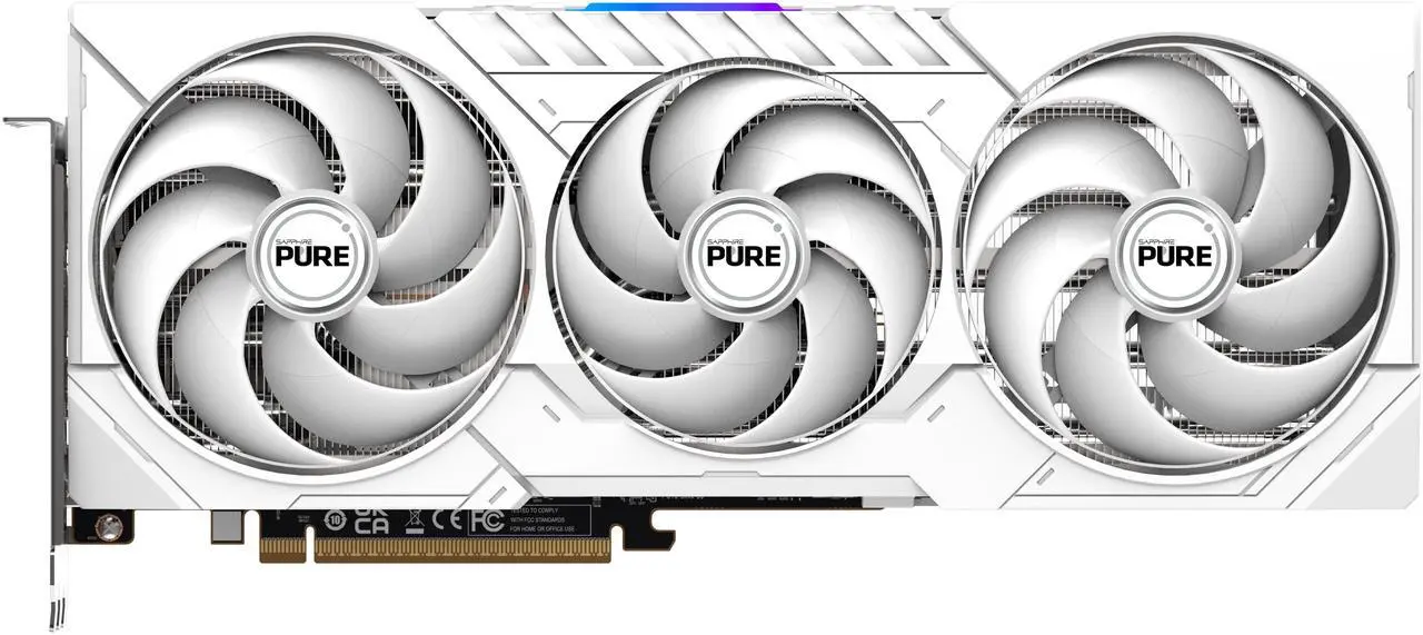 Main image of SAPPHIRE PURE Radeon RX 9070 16GB GDDR6 PCI Express 5.0 x16 ATX Graphics Card 11349-02-20G