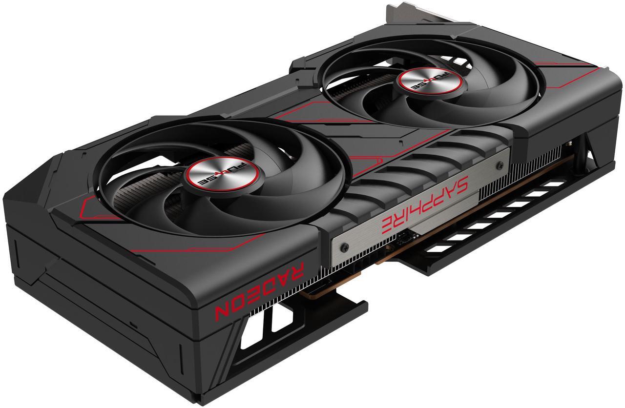 Alt view image 3 of 9 - SAPPHIRE PULSE Radeon RX 9060 XT 16GB GDDR6 PCI Express 5.0 x16 ATX Graphics Card 11350-03-20G