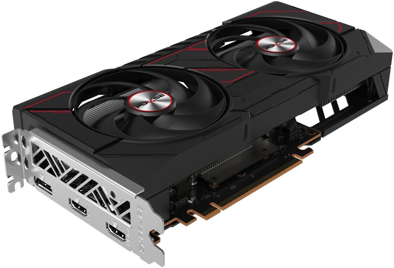 Alt view image 2 of 9 - SAPPHIRE PULSE Radeon RX 9060 XT 8GB GDDR6 PCI Express 5.0 x16 ATX Graphics Card 11350-04-20G