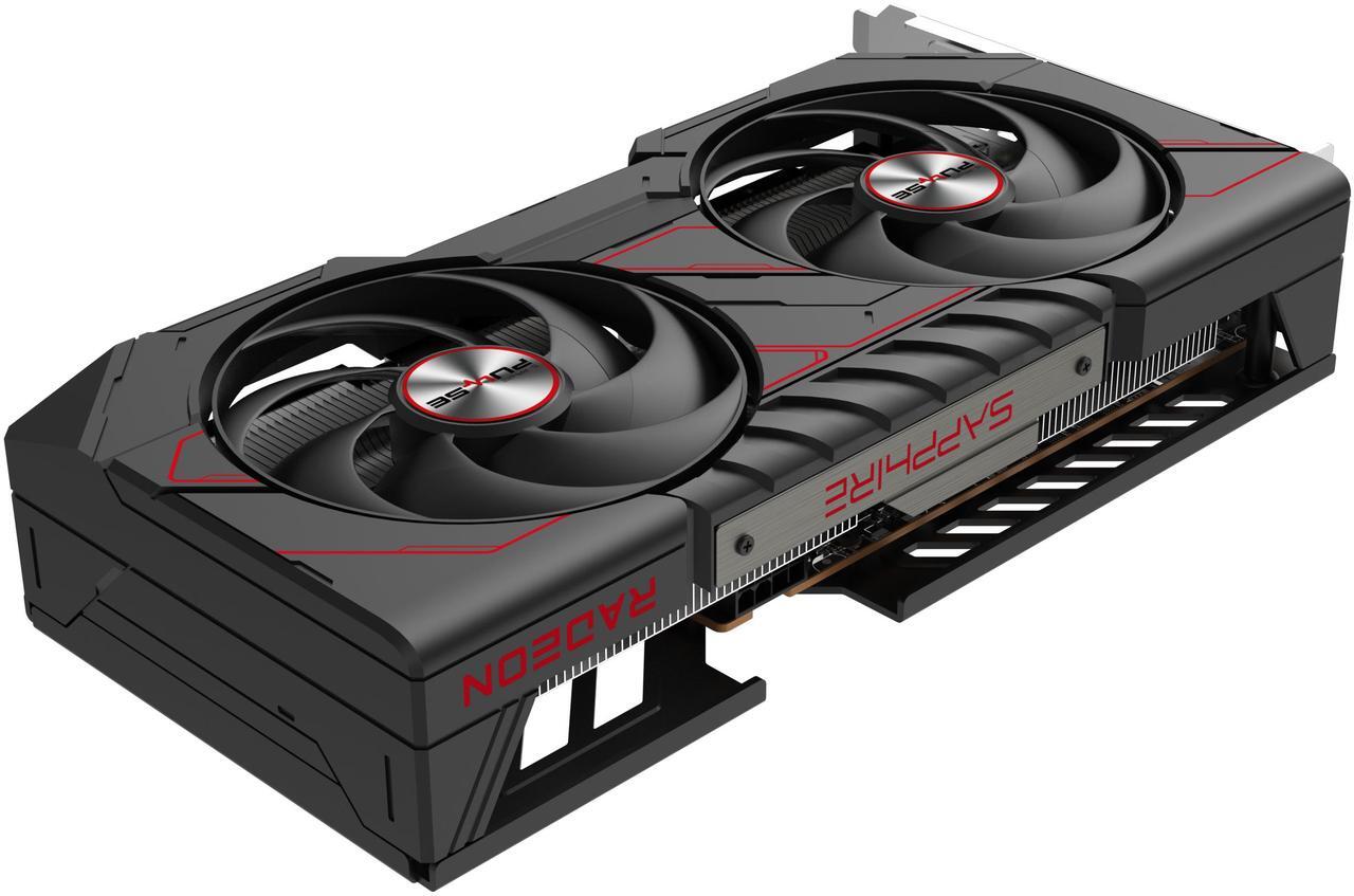 Alt view image 3 of 9 - SAPPHIRE PULSE Radeon RX 9060 XT 8GB GDDR6 PCI Express 5.0 x16 ATX Graphics Card 11350-04-20G