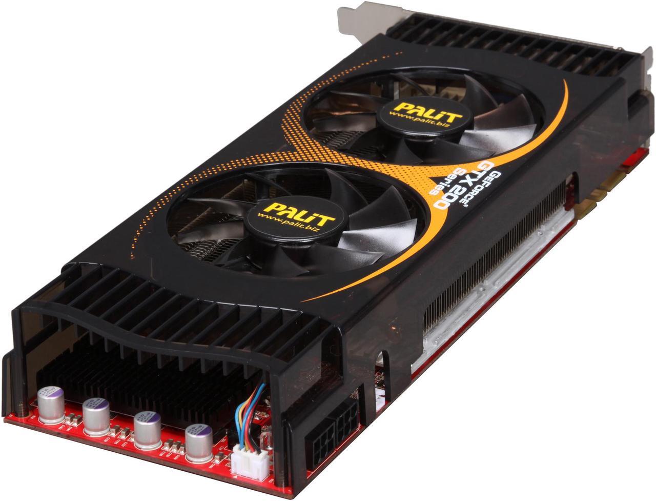 Alt view image 5 of 6 - Palit GeForce GTX 275 896MB GDDR3 PCI Express 2.0 x16 SLI Support Video Card NE3TX275FHD94