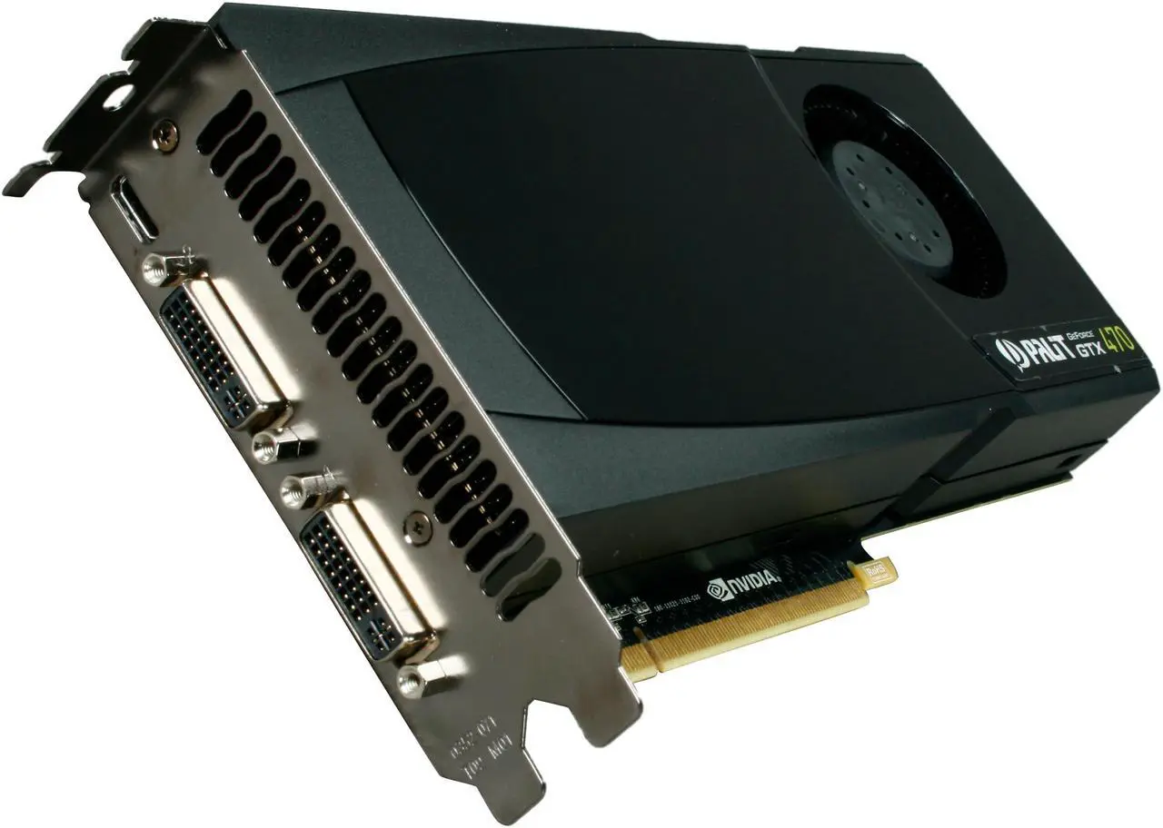Main image of Palit GeForce GTX 470 (Fermi) 1280MB GDDR5 PCI Express 2.0 x16 SLI Support Graphics Card NE5TX470F09DA