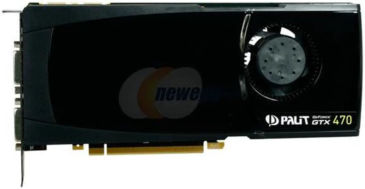 Alt view image 3 of 6 - Palit GeForce GTX 470 (Fermi) 1280MB GDDR5 PCI Express 2.0 x16 SLI Support Graphics Card NE5TX470F09DA