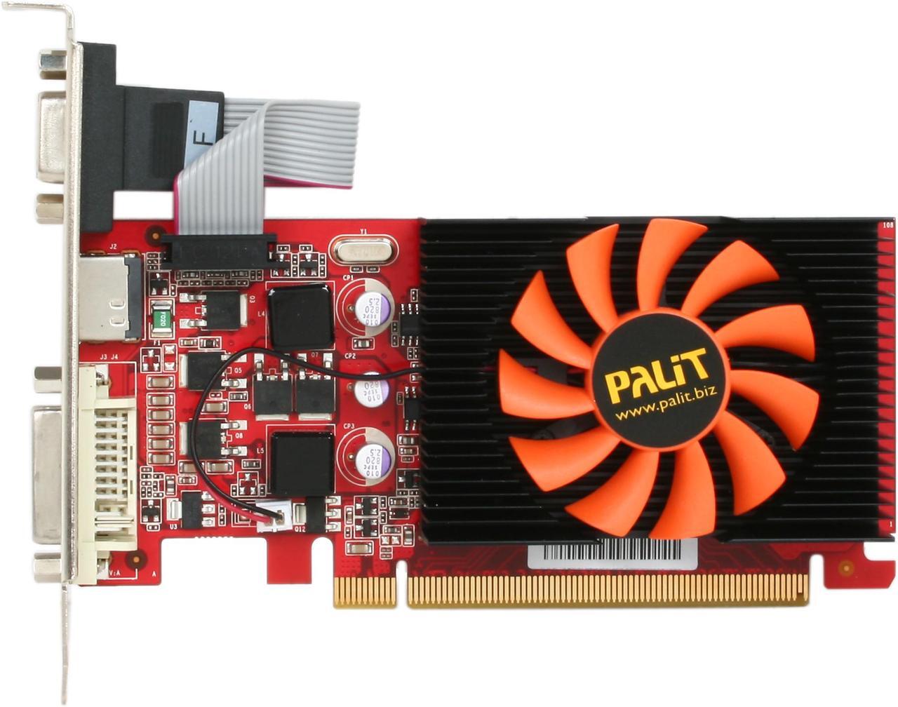 Alt view image 3 of 5 - Palit GeForce GT 430 (Fermi) 1GB DDR3 PCI Express 2.0 x16 Low Profile Graphics Card NEAT4300FHD01