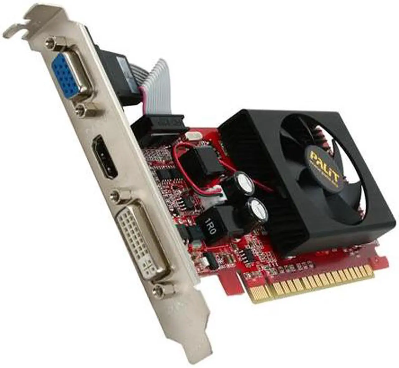 Main image of Palit GeForce 210 1GB DDR3 PCI Express 2.0 x16 Low Profile Graphics Card NEA21000FHD06