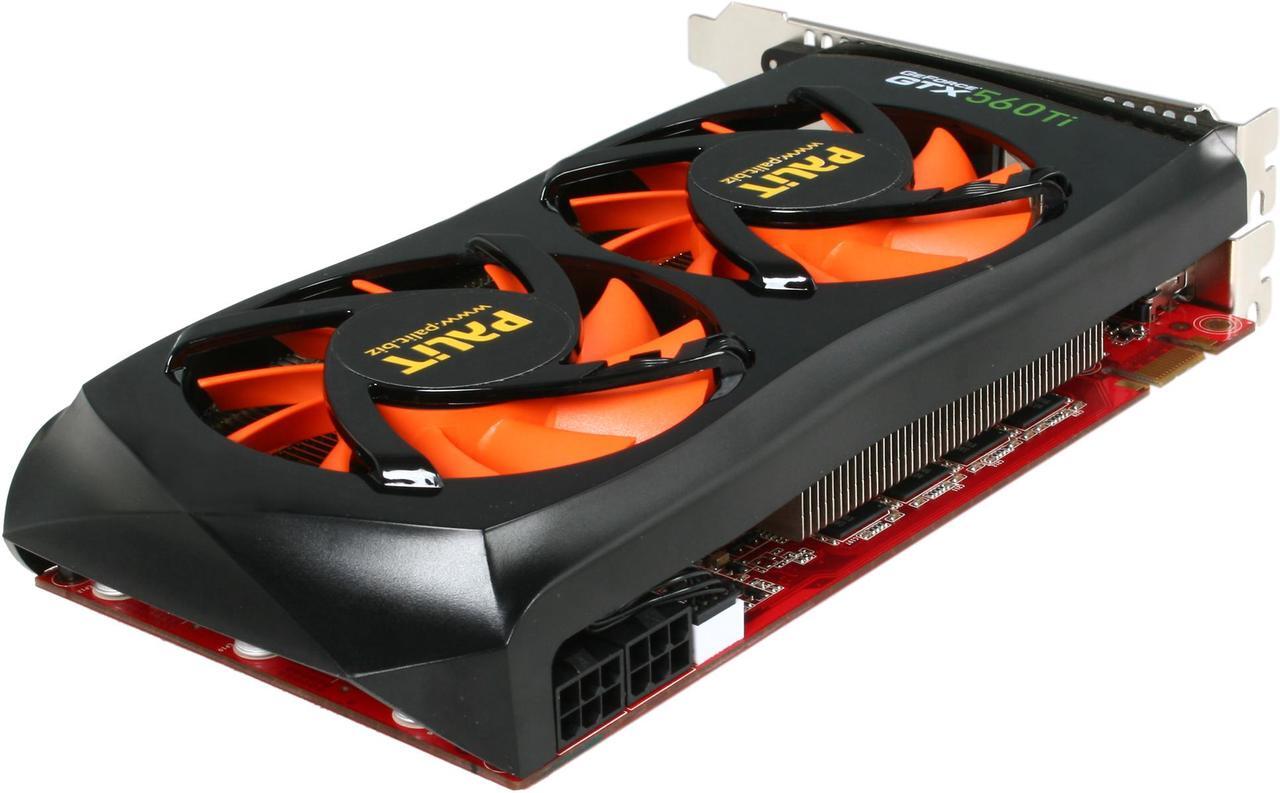 Alt view image 5 of 6 - Palit GeForce GTX 560 Ti (Fermi) 2GB GDDR5 PCI Express 2.0 x16 SLI Support Graphics Card NE5X56T01142-1041F