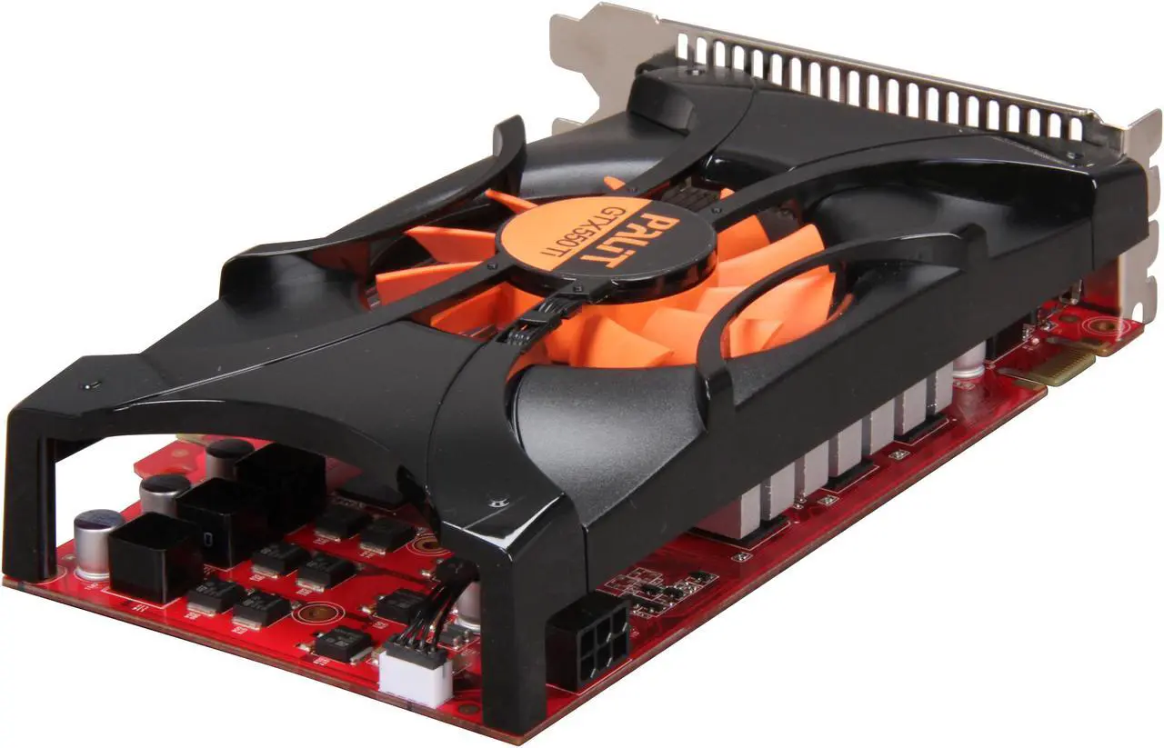 Alt view image 5 of 6 - Palit GeForce GTX 550 Ti (Fermi) 1GB GDDR5 PCI Express 2.0 x16 SLI Support Graphics Card NE5X55T0HD09-1061F