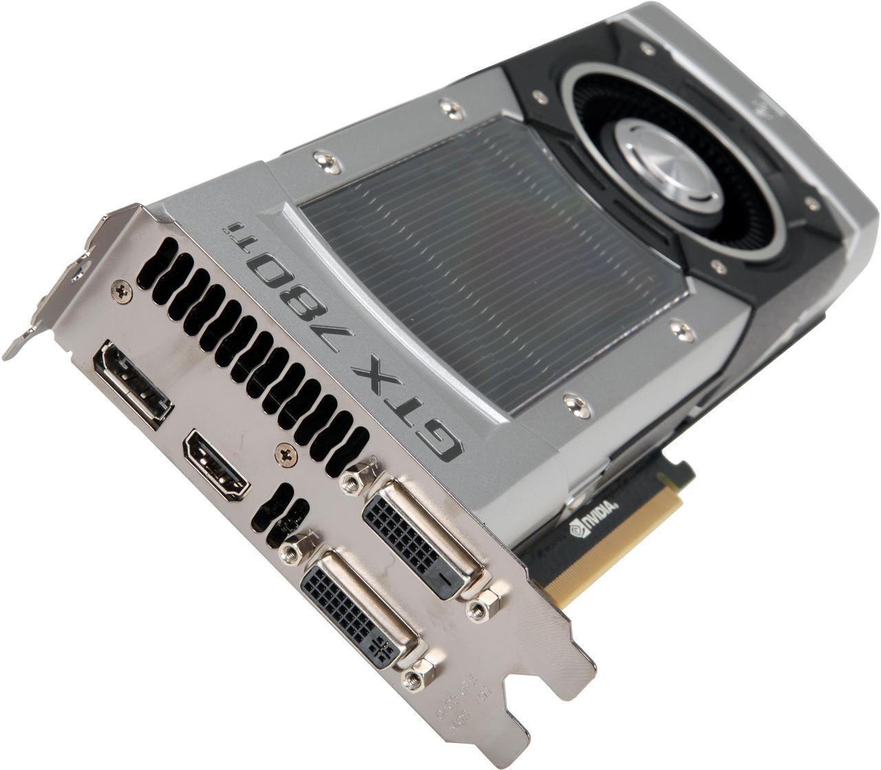 EVGA 03G-P4-2883-KR G-SYNC Support GeForce GTX 780 Ti Superclocked 3GB 384-Bit GDDR5 PCI Express 3.0 SLI Support Video Card