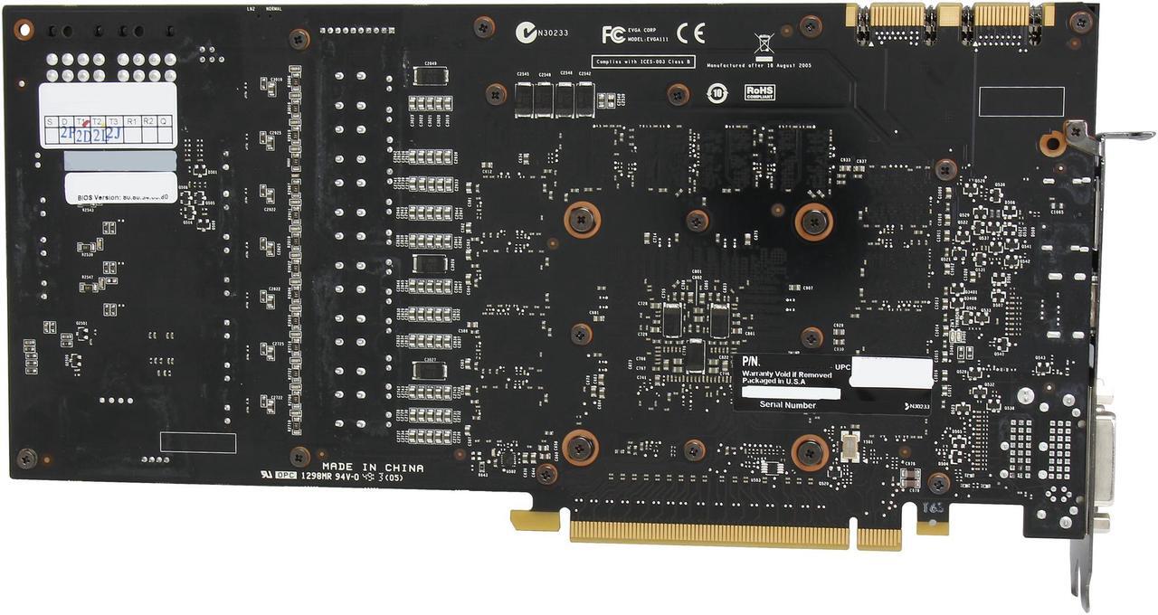 Alt view image 4 of 6 - EVGA 03G-P4-2888-KR G-SYNC Support GeForce GTX 780 Ti Dual Classified w/ EVGA ACX Cooler 3GB 384-bit GDDR5 PCI Express 3.0 SLI Support Video Card