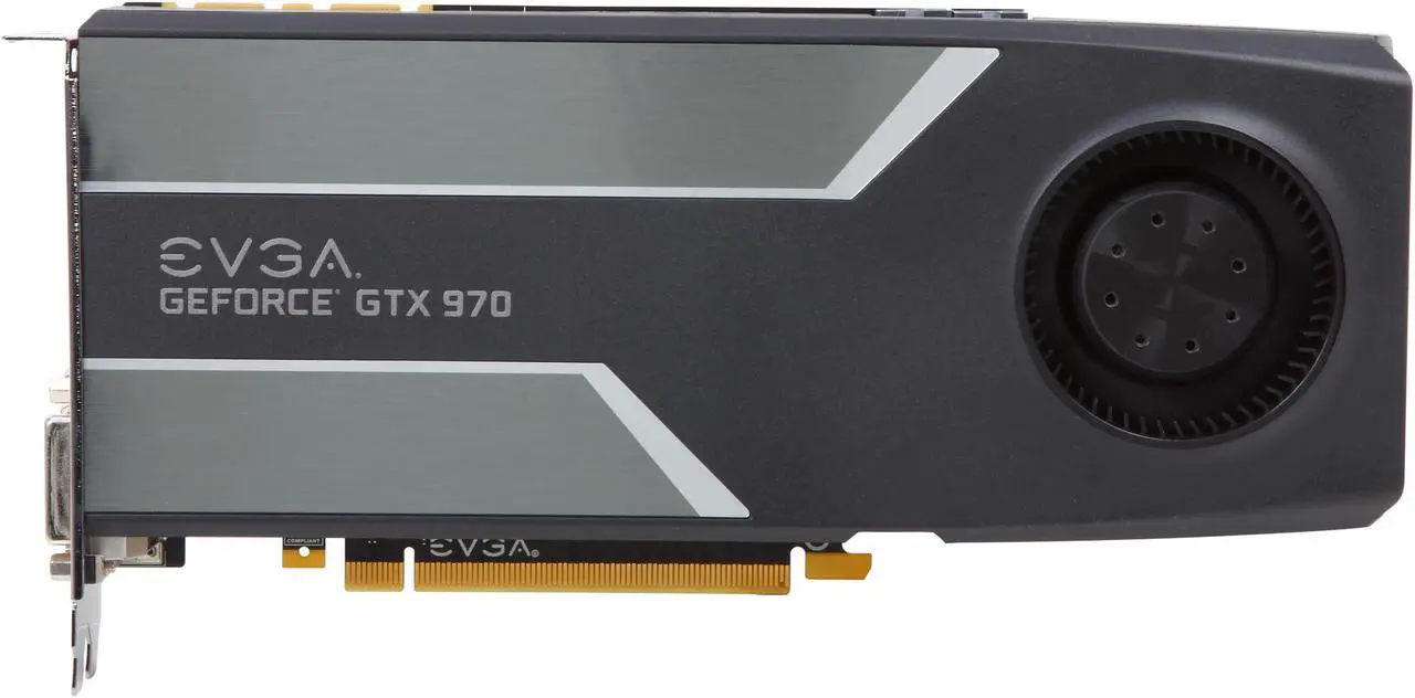 Alt view image 4 of 7 - EVGA GeForce GTX 970 4GB GDDR5 PCI Express 3.0 Graphics Card 04G-P4-1970-KR
