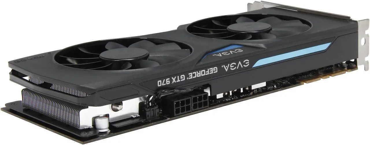 Alt view image 6 of 6 - EVGA GeForce GTX 970 04G-P4-2972-KR 4GB GAMING w/ACX 2.0, Silent Cooling Graphics Card