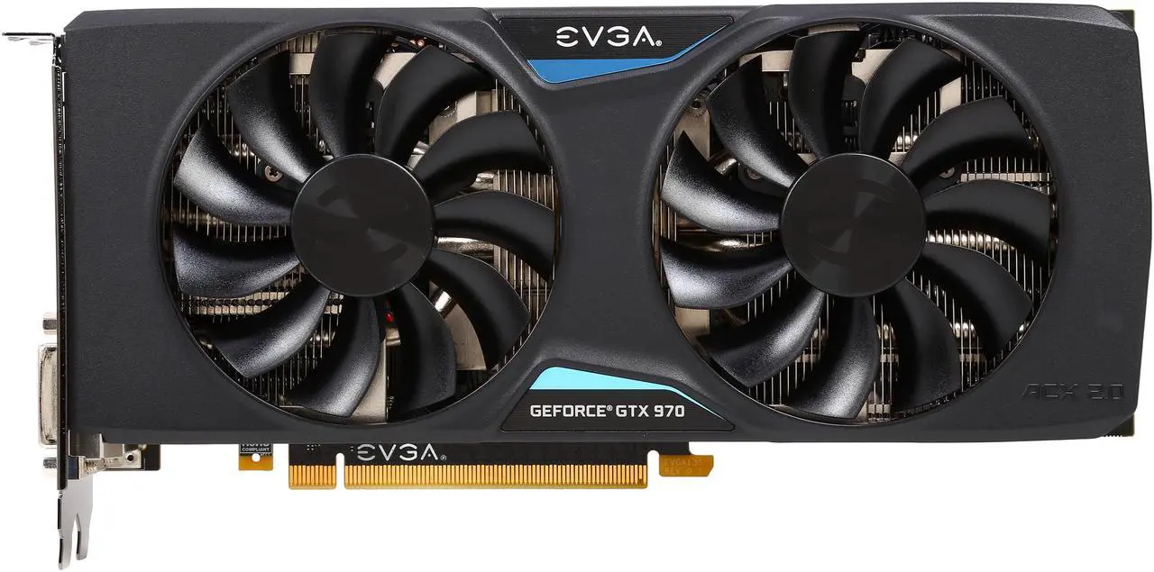 Alt view image 4 of 6 - EVGA GeForce GTX 970 04G-P4-2978-KR 4GB FTW GAMING w/ACX 2.0, Silent Cooling Graphics Card