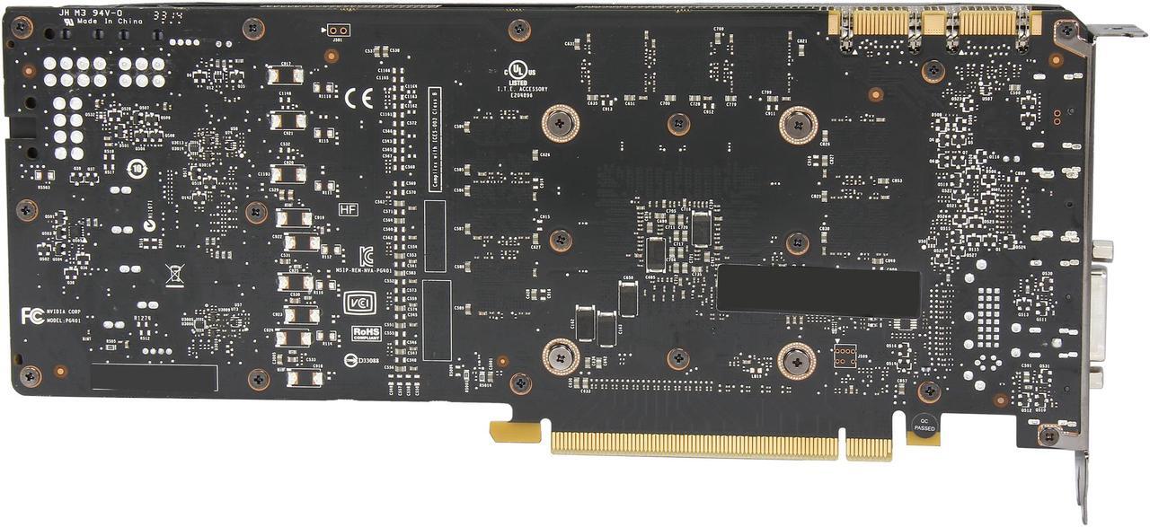 Alt view image 5 of 6 - EVGA GeForce GTX 980 04G-P4-2983-KR 4GB SC GAMING w/ACX 2.0, 26% Cooler and 36% Quieter Cooling Graphics Card
