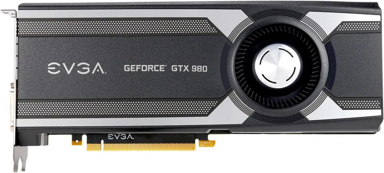 Alt view image 4 of 6 - EVGA GeForce GTX 980 04G-P4-1980-KR 4GB GAMING, Silent Cooling Graphics Card