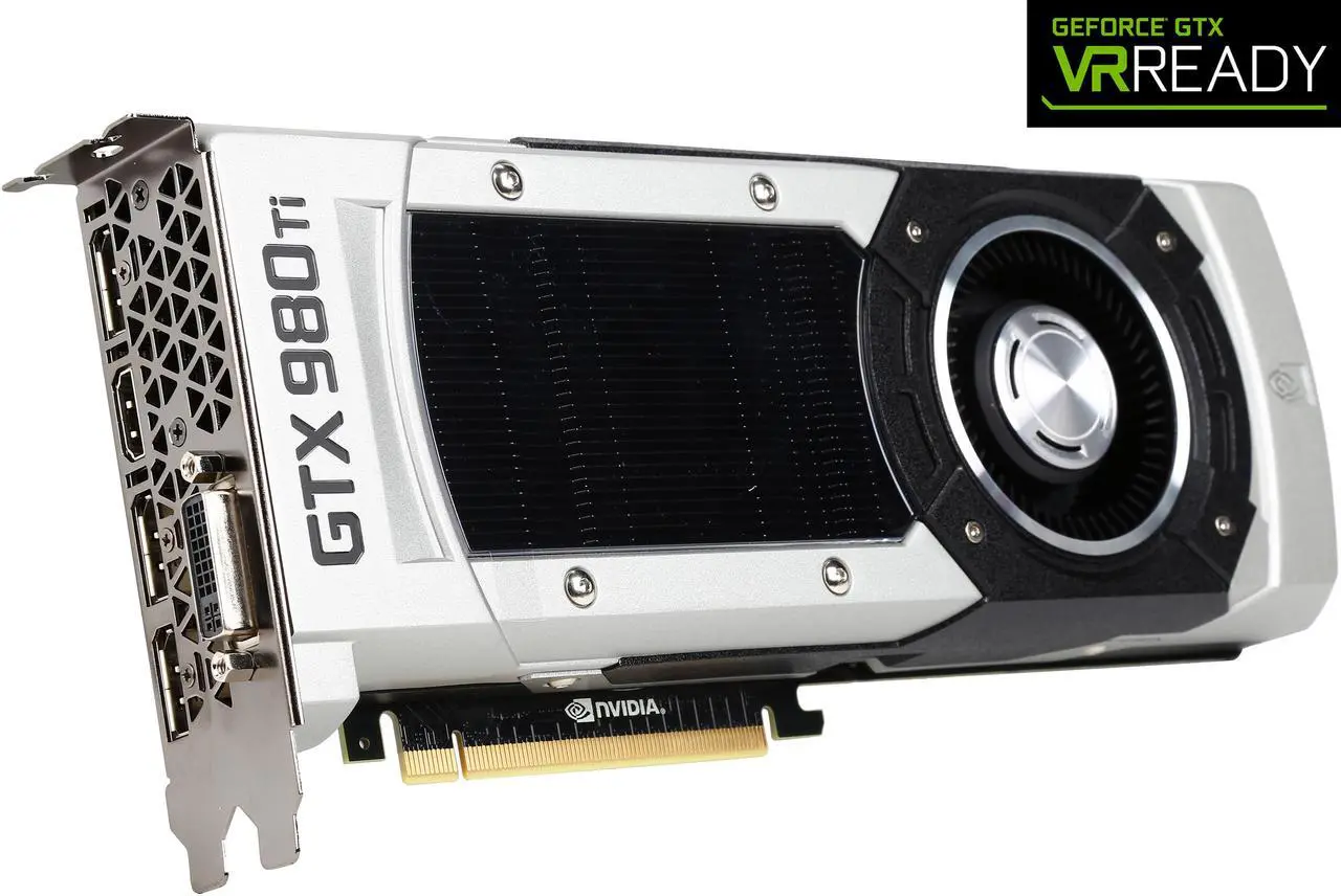 Main image of EVGA GeForce GTX 980 Ti 06G-P4-4990-KR 6GB GAMING, Whisper Silent Cooling Graphics Card