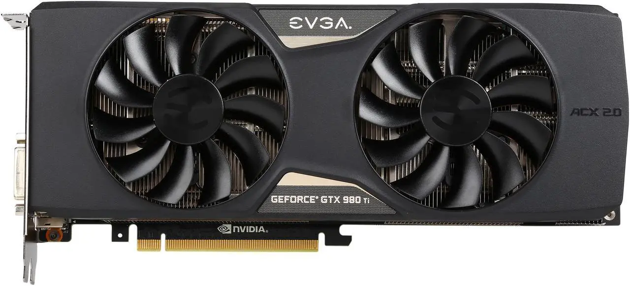 Alt view image 4 of 6 - EVGA GeForce GTX 980 Ti 06G-P4-4995-KR 6GB SC+ GAMING w/ACX 2.0+, Whisper Silent Cooling w/ Free Installed Backplate Graphics Card