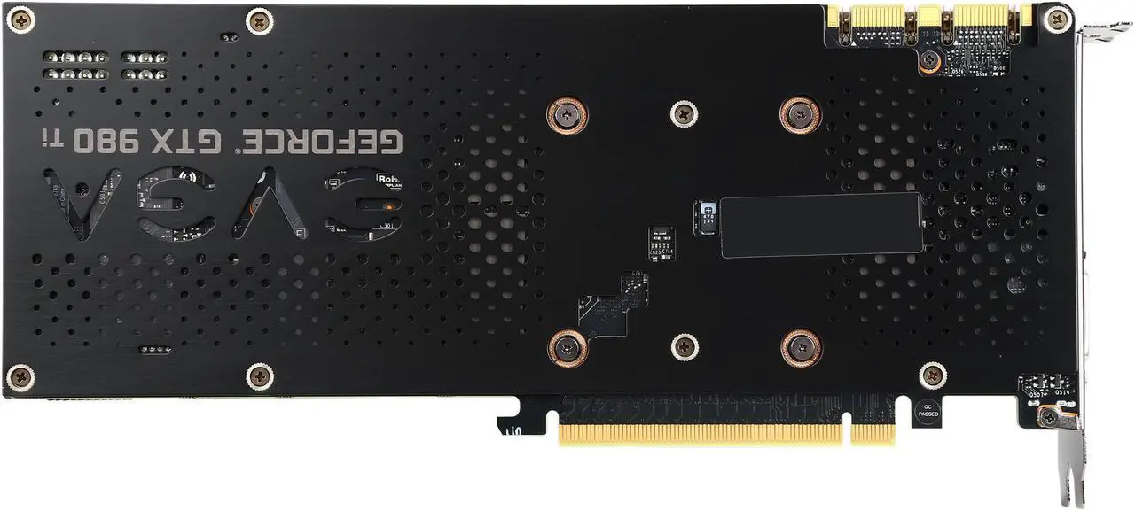 Alt view image 5 of 6 - EVGA GeForce GTX 980 Ti 06G-P4-4995-KR 6GB SC+ GAMING w/ACX 2.0+, Whisper Silent Cooling w/ Free Installed Backplate Graphics Card