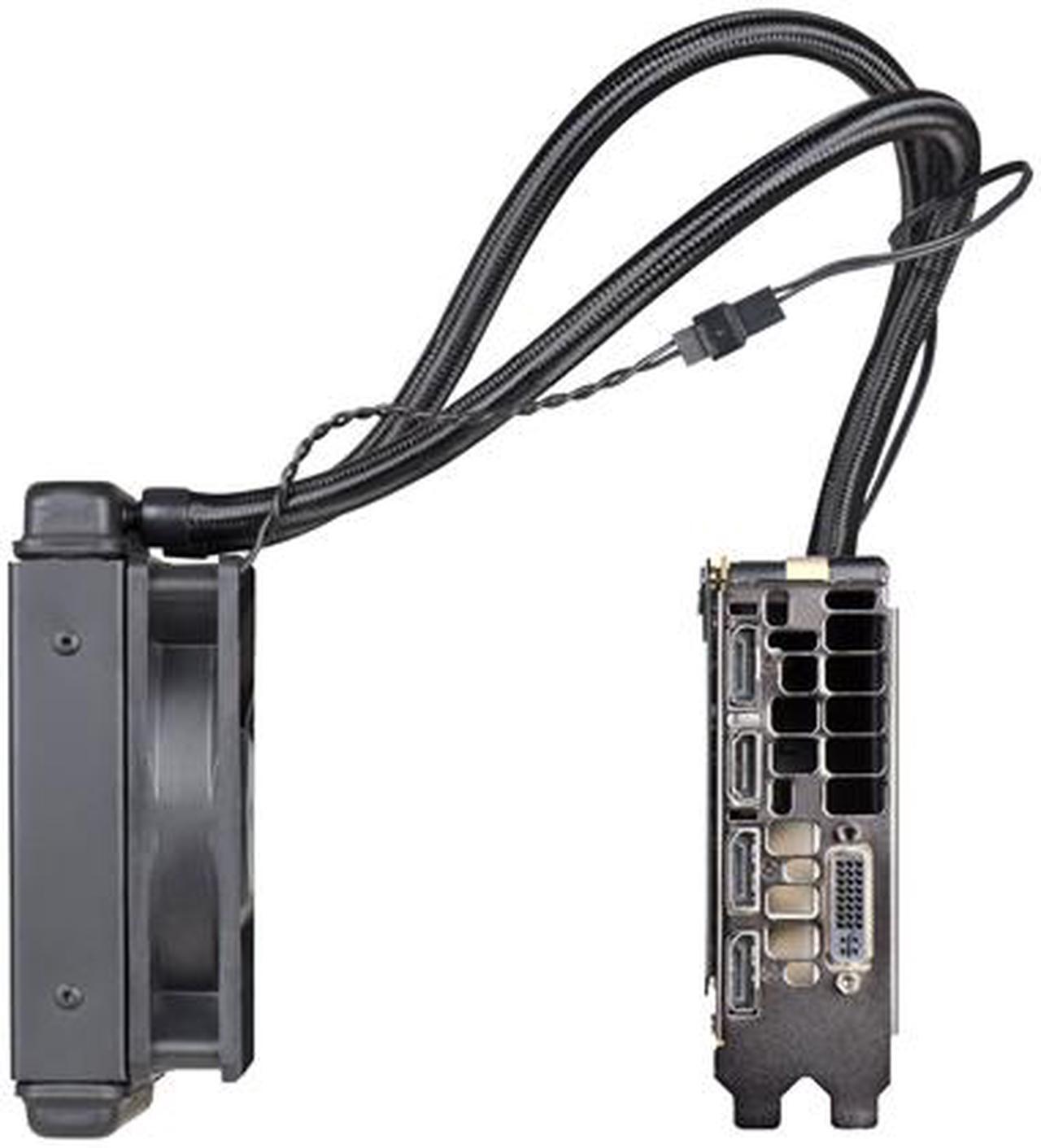 Alt view image 2 of 8 - EVGA GeForce GTX 980 Ti 06G-P4-1996-KR 6GB HYBRID GAMING, "All in One" No Hassle Water Cooling, Just Plug and Play Graphics Card