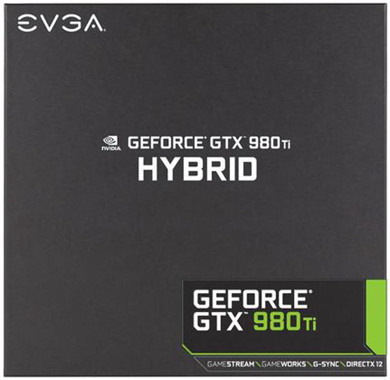 Alt view image 8 of 8 - EVGA GeForce GTX 980 Ti 06G-P4-1996-KR 6GB HYBRID GAMING, "All in One" No Hassle Water Cooling, Just Plug and Play Graphics Card