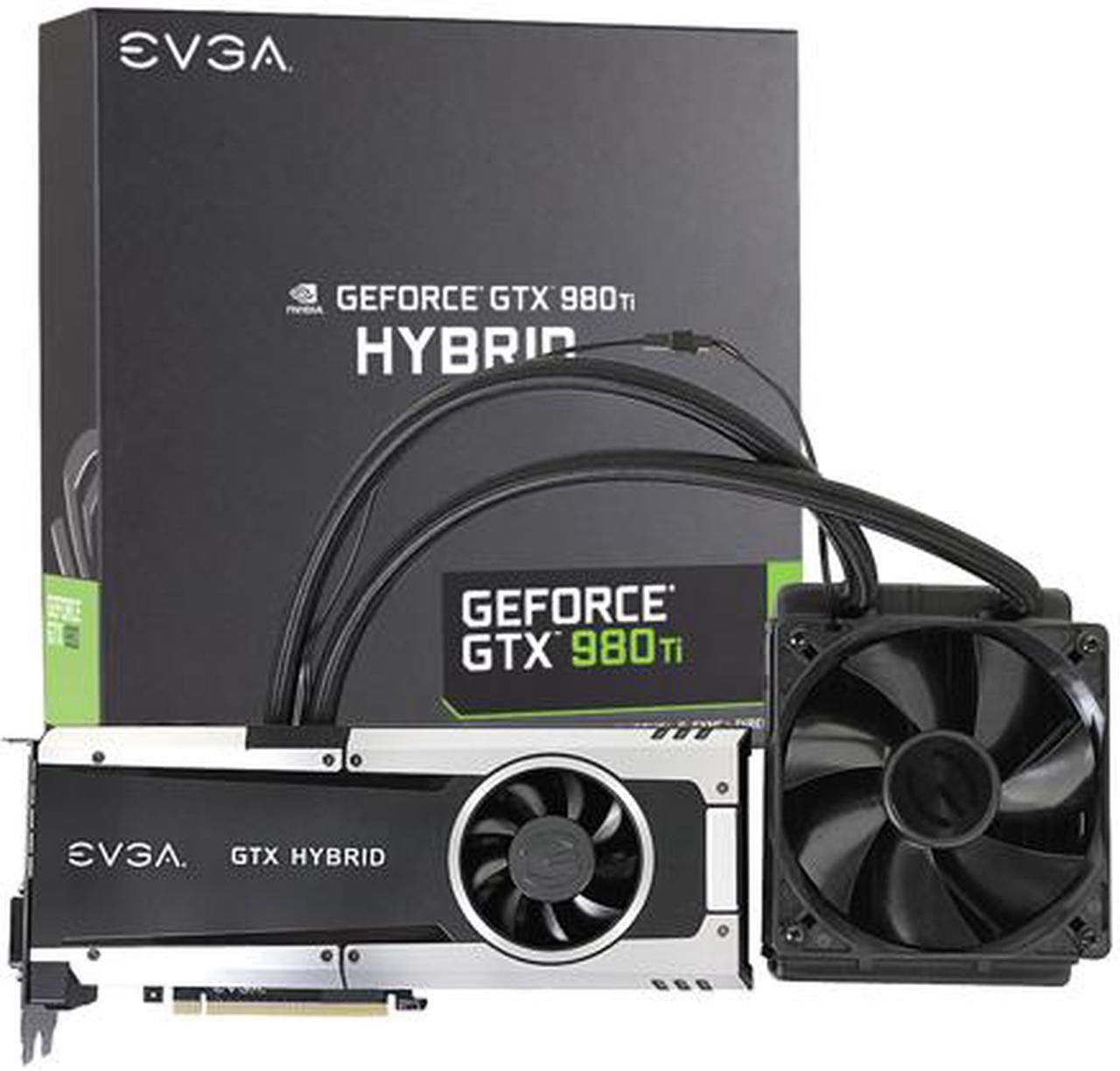 Alt view image 7 of 8 - EVGA GeForce GTX 980 Ti 06G-P4-1996-KR 6GB HYBRID GAMING, "All in One" No Hassle Water Cooling, Just Plug and Play Graphics Card