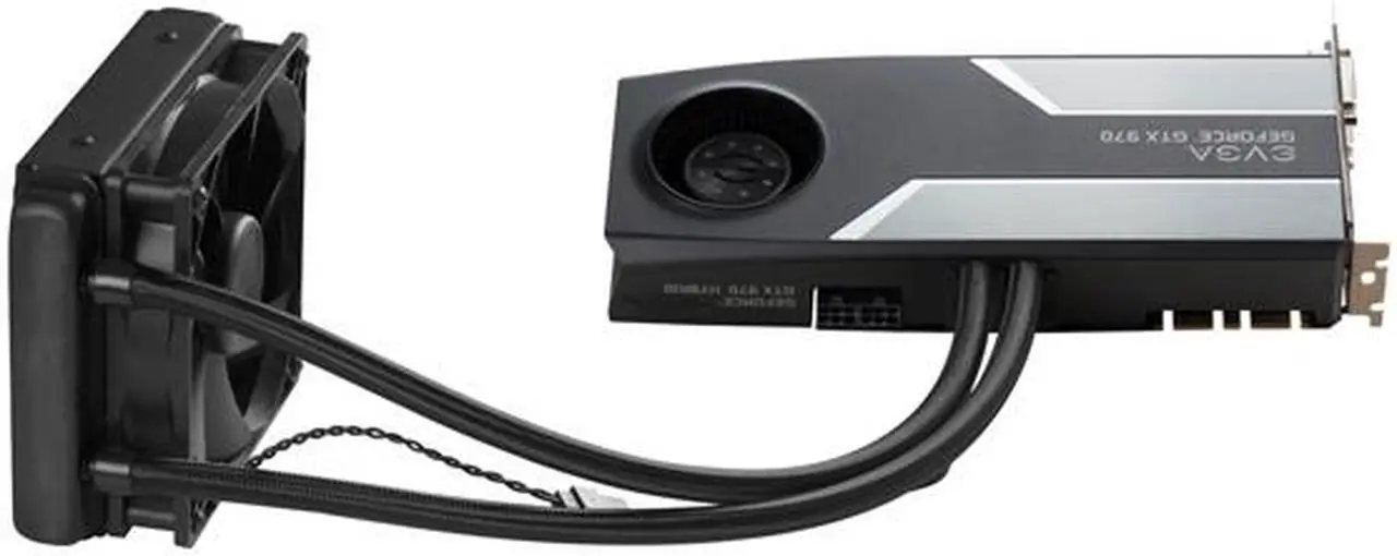 Alt view image 3 of 8 - EVGA GeForce GTX 970 04G-P4-1976-KR 4GB HYBRID GAMING, "All in One" No Hassle Water Cooling, Just Plug and Play Graphics Card